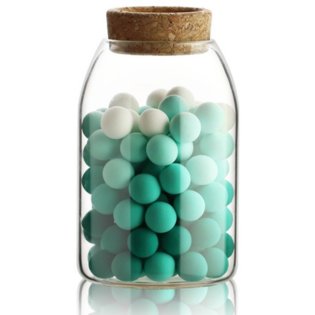 Bocal de Rangement Alimentaire Réservoir de Rangement en Verre Bocal en Verre Borosilicaté pour Cuisine