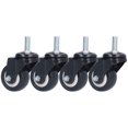 thumbnail image 2 of Caster Wheels, Durable Casters  For Machinery Equipment For  Equipment No Brakes, 2 of 8