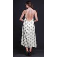 thumbnail image 3 of Bimba Robe de Plage d'Été pour Femmes, Dos Nu, Col Licou, à Imprimé Visage - Très Petit, 3 of 6