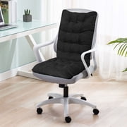 ZZkhGO Friendly Fabric Seat Cushion, Generously Padded Chair Pad, Non-Slip Ergonomic Cushion for Desk Chair