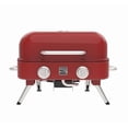 thumbnail image 3 of Kenmore - 2 Burner Retro Tabletop Gas Grill - Red, 3 of 4