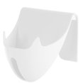 thumbnail image 3 of Dalazy Salle de Bain Drain Boîte Mural Éponge Support de Stockage Plateau en Plastique Organisateur Conteneur Pas de Forage, Blanc, 3 of 8