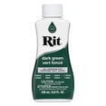thumbnail image 1 of RIT All Purpose Liquid Dye, Dark Green, 236 mL (8 oz), 1 of 2