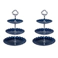 thumbnail image 1 of EGNMCR 3-Tier Cupcake Stand Cake Dessert Wedding Event Party Display Tower Round baking tool, 1 of 3