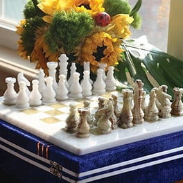 Jeu d'échecs en palissandre fait main 20 pouces avec des pièces d