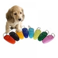 thumbnail image 1 of 2 en 1 Chien Fournitures Sifflet Clicker Combo Chien de Compagnie Formation Sifflet Sifflet Noir, 1 of 9