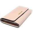 thumbnail image 3 of Michael Kors Women's Jet Set Travel Large Trifold Wallet In Powder blush, 3 of 5