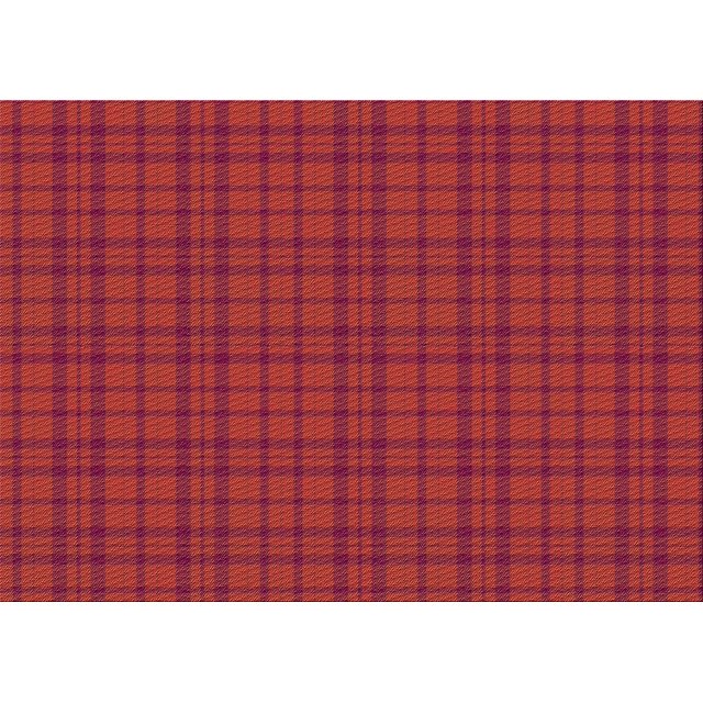 Ahgly Company Tapis d'Intérieur Rectangulaires Transitionnels Rouges Lavables à la Machine, 5 Pieds x 8 Pieds
