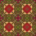 thumbnail image 1 of Ahgly Company Tapis d'Intérieur Lavable en Machine Carré Transitionnel Brun Doré Foncé, 4 Pieds Carré, 1 of 7