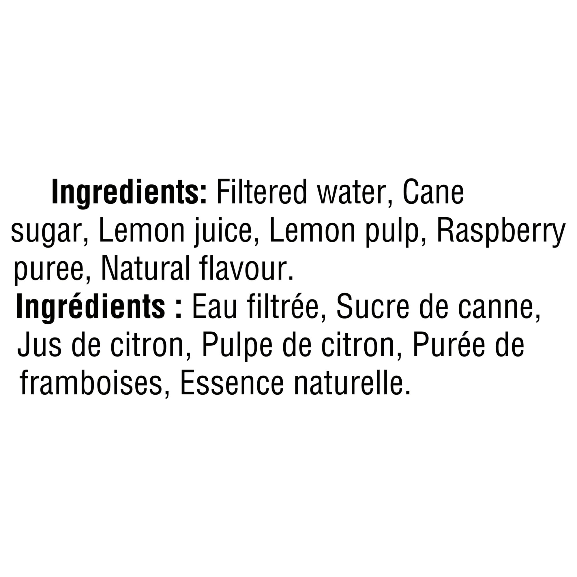 Simply Limonade à la Framboise Bouteille, 1.54 Litres