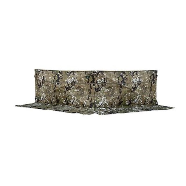 Barronett Blind Panneau Field Shield Store de Chasse de Cratère avec Hauteur Réglable et Panneau camouflage de 96 Pouces de Large en Brun, Vert et Noir, Conçu pour la Dissimulation Portative du Sol dans la Chasse et la Gestion du Gibier.