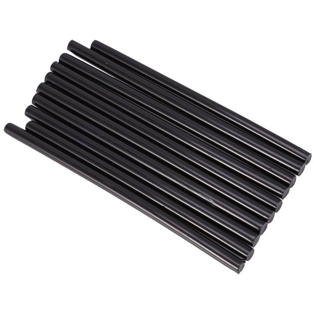 Hot Melt Glue Stick Hot Melt Glue Sticks Melt Glue Stick Melt Glue Sticks Glue Stick 10pcs Set 7 X 150mm Colorful Hot Melt Glue Adhesive Sticks For 20W Small Power Black