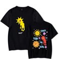 thumbnail image 2 of T-shirt Dominic Fike don't Forget About Me Sunburn Tour Merch Imprimé Unisexe Mode Décontracté à Manches Courtes, 2 of 3