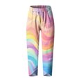 thumbnail image 5 of Women'S Summer Comfortable And Fashionable Printed Slim Fit Pants, 5 of 5