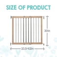 thumbnail image 3 of Regalo Wooden Stairway Gate, 3 of 8