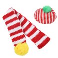 thumbnail image 3 of Pet Scarf Kit, Skin Friendly Easy To Wear Adorable Easy To Clean Dog Hat And Scarf Set  For Christmas For Small Medium Large Dogs For Pet For Cat Dog, 3 of 8