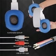 thumbnail image 3 of Wired Gaming Headset with Microphone, Stereo Computer Headset with LED Light, Over-Ear Headphones with Volume Control for PC, Laptop, and Home Office Use, 3 of 4