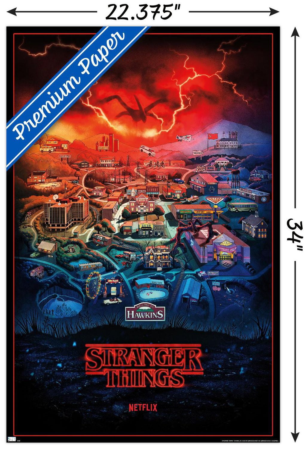 Netflix Stranger Things : Saison 4 - Hawkins, Indiana