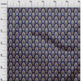 thumbnail image 2 of oneOone Organic Cotton Poplin Twill Fabric Damask Ikat Decor Fabric Printed BTY 42 Inch Wide, 2 of 4