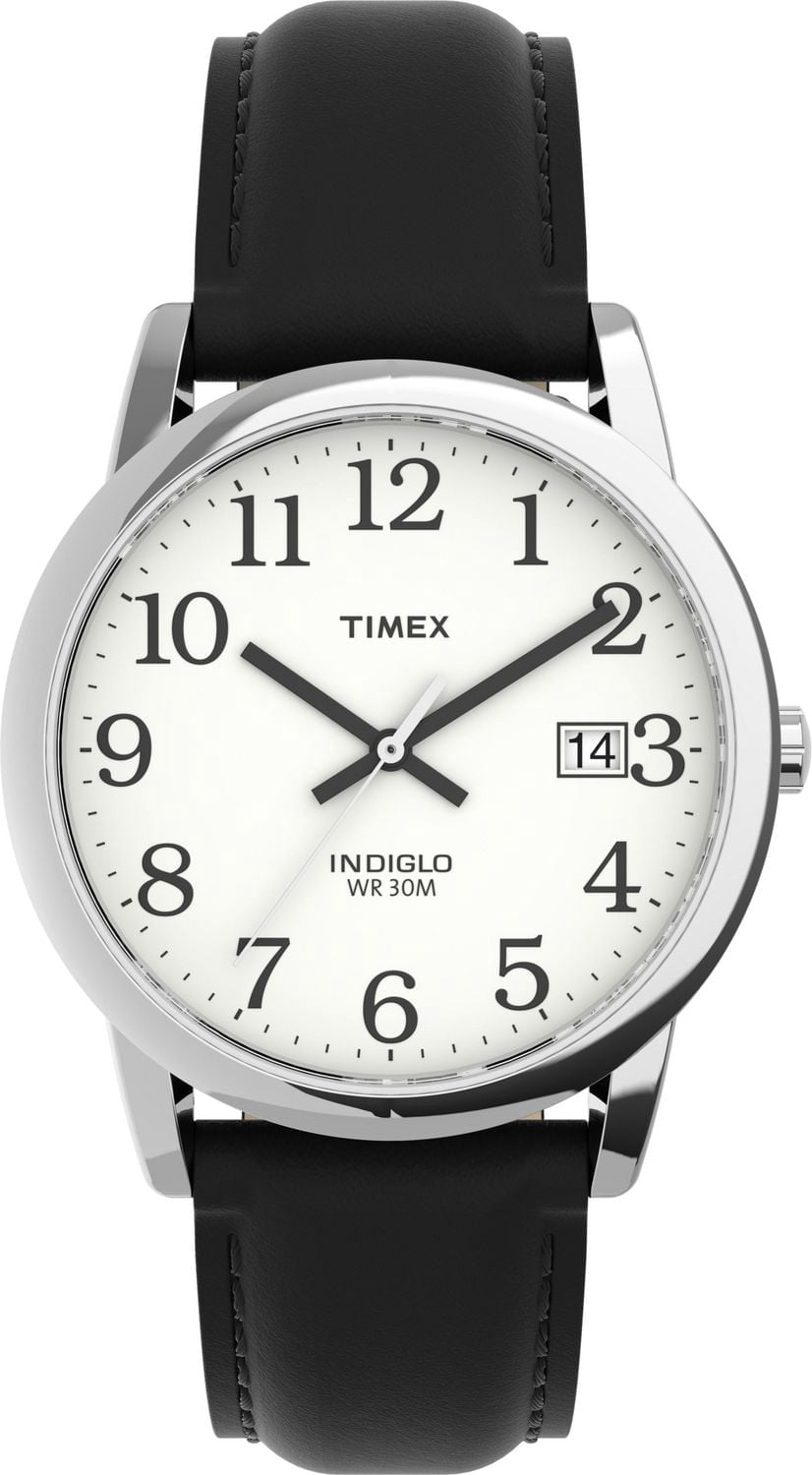 Montre Timex® Easy Reader® bracelet cuir