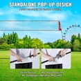 thumbnail image 4 of VEVOR Freestanding Volleyball Training Net for Indoor or Outdoor Use, Adjustable Height Portable Net System with Carrying Bag, 4 of 9