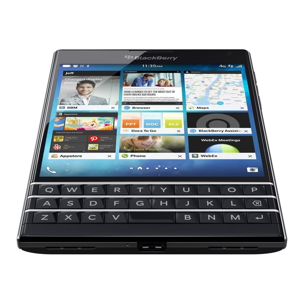 BlackBerry Passport - 4G BlackBerry smartphone - RAM 3 GB BlackBerry Passport - 4G BlackBerry smartphone - RAM 3 GB