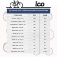 thumbnail image 4 of ICO 16g CO2 Cartridges Threaded for CO2 Bike Pump for Bicycle Tire Repair for Presta and Schrader Valves, Food Grade, 10-pk, 4 of 10