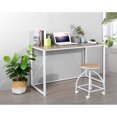 thumbnail image 4 of Homycasa 47.2 Inch Writing Study Desk Computer Tables for Home Office, 4 of 9