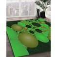 thumbnail image 3 of Ahgly Company Tapis Rectangulaire Lavable en Machine Intérieur Transitionnel Vert Forêt Foncé, 2 Pieds x 3 Pieds, 3 of 7