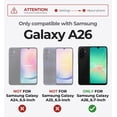 thumbnail image 2 of Dexnor for Samsung Galaxy A26 5G Phone Case, [2 Front Frame] [Bulit-in Slide Camera Cover & Kickstand] Heavy Duty Military Grade Protection Shockproof Case with Screen Protector, 6.7 inch Blue, 2 of 7