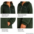 thumbnail image 2 of Reebok Women's Polar Fleece Mixed Jacket, Sizes XS-XXL, 2 of 3