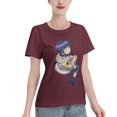 thumbnail image 2 of T-Shirt Basique à Manches Courtes pour Femmes Naruto Hinata, 2 of 6