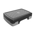 thumbnail image 2 of Siruishop Aerobic Stepper Multifunctional Exercise Step for Home Gym Strength Gray Black, 2 of 8