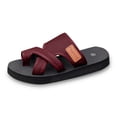 thumbnail image 1 of MIASHUI Womens Flip Flops Comfortable Summer Beach Walking Sandals,Brick Red,6, 1 of 9
