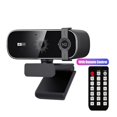 thumbnail image 2 of 4K Webcam For PC Auto-Zoom,with Remote Control,Privacy Cover Webcam With Microphone Plug & Play For Laptop/Desktop,Video Calling ,Easy to Operate, 2 of 6