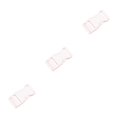 thumbnail image 2 of relayinert 10pcs/set Easy To Buckle Strap With Multi-Color Clasp Belt Buckles High Compatibility ABS Release Buckle Hook Buckle white 3Set, 2 of 6