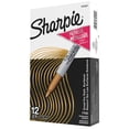 thumbnail image 5 of Sharpie Metallic Permanent Markers, Fine Point, Gold, 12 Count, 5 of 5
