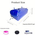 thumbnail image 1 of 1 Pce Vessie de Stockage d'Eau Grande Capacité Contenants de Stockage d'Eau Portables Pliables, 1 of 4