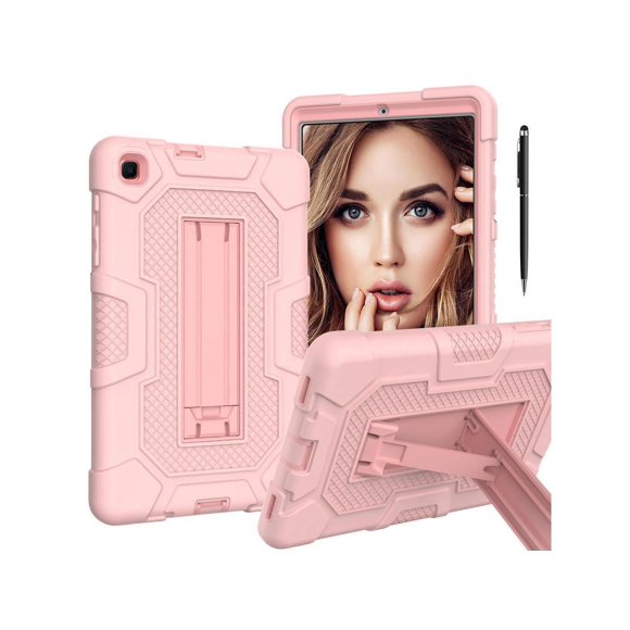 Case for Samsung Galaxy Tab A 8.4 inch 2020 Release Model SM-T307 SM-T307U with Kickstand, Heavy Duty Shockproof Protective Cover with Stylus Pen