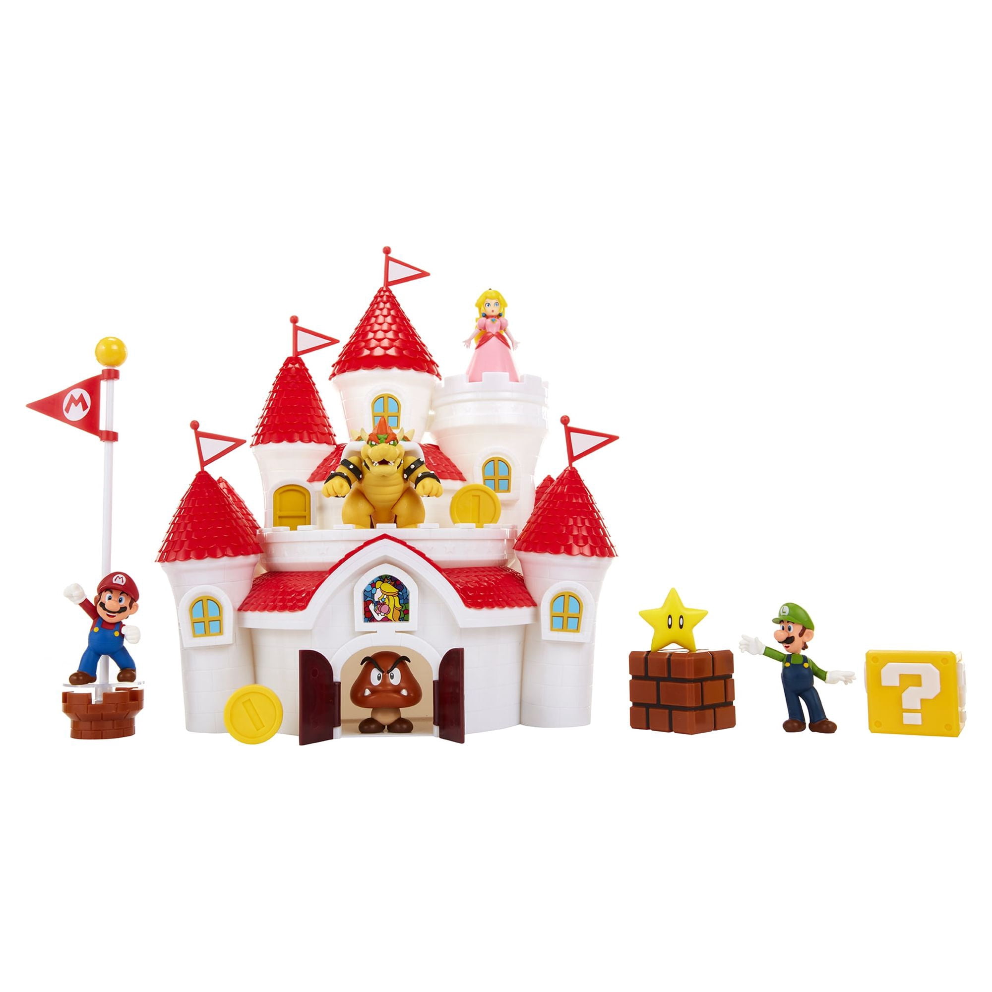 Super Mario Deluxe Mushroom Kingdom Castle Playset