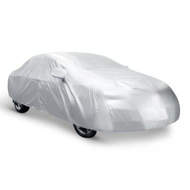 Unique Bargains 3XL Car Cover 190T Polyester Breathable Dustproof Silver Tone 193 x 71 x 59inch