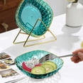thumbnail image 4 of LSLJS Household Spit Bones Plates Dining Table Garbage Bones Plates for Fruit Snacks Dried Fruit Snack Plates Lights Luxurys Desktop Small Dishs Plates Kitchen Utensils & Gadgets, 4 of 6
