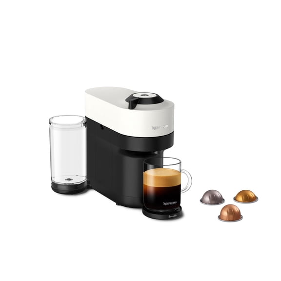 Machine à café et espresso Nespresso Vertuo Pop+ par Breville, Blanc