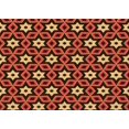 thumbnail image 1 of Ahgly Company Machine Washable Indoor Rectangle Transitional Maroon Red Area Rugs, 2' x 5', 1 of 7