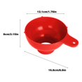 thumbnail image 3 of Oleegame Entonnoir à Grand Ouverture en Plastique Rouge 2 Pcs Rouge, 3 of 5