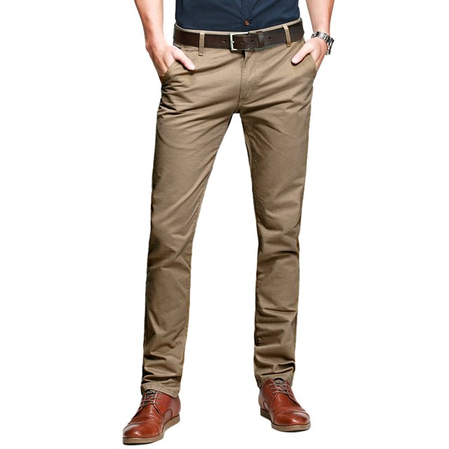Matchstick Pantalon Décontracté Confortable à Taille Élastique pour Homme