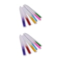thumbnail image 3 of Ruiboury 6PCS/Set Nail File Frosted Lightweight Wear-resistant Sturdy Reusable DIY Handicrafts Glass Nail Art Manicure Tools 9cm 2Set, 3 of 6