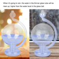 thumbnail image 2 of Weather Forecast Bottle, Weather Forecasting Predictor Storm Glass Globe Barometer Home Office Ornament Indoor Desktop Decoration, 2 of 8