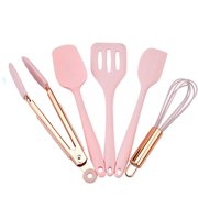 5 Pcs Silicone Cooking Utensils Kitchen Utensil Set-Heat Resistant-Kitchen Gadgets Cookware Set.