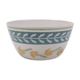 thumbnail image 4 of Better Homes & Gardens Bamboo Melamine Flower Salad Serve 9.8 Inch 4Pc, 4 of 13